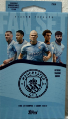 Topps Manchester City Fan Set 2024/25 - Box mit 28 Karten